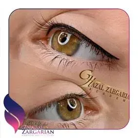  مدل تاتو خط چشم بن مژه