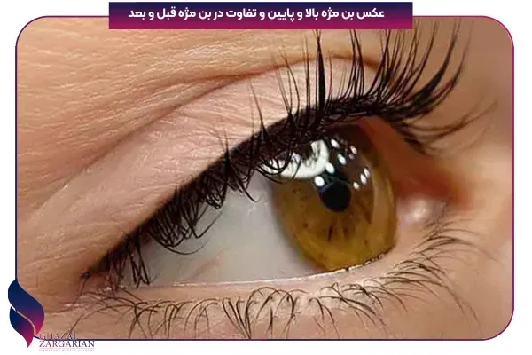  مدل تاتو خط چشم بن مژه
