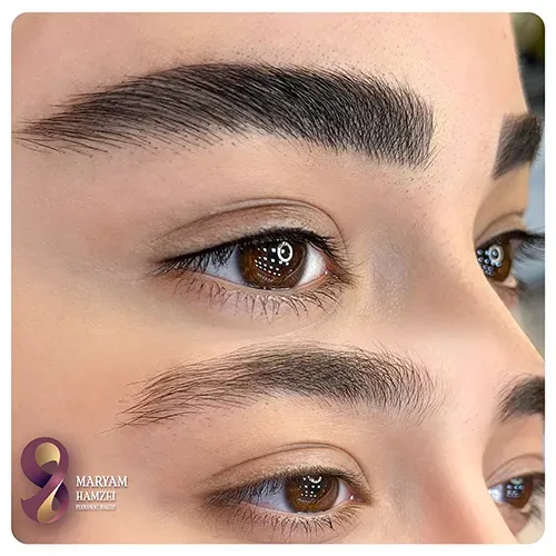  مدل تاتو خط چشم بن مژه