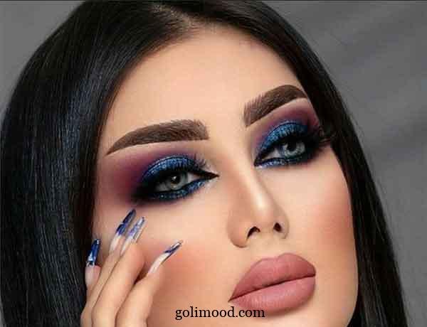 مدل سایه چشم عربی