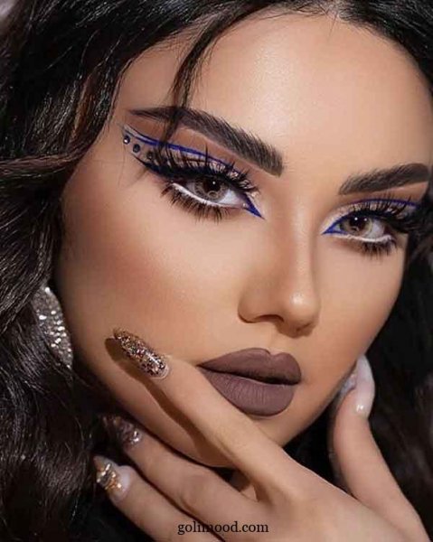 مدل سایه چشم عربی