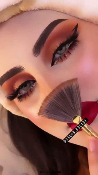 مدل سایه چشم عربی