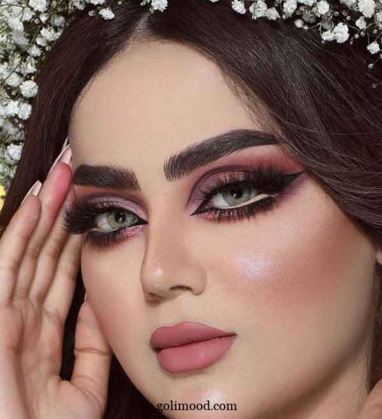 مدل سایه چشم عربی