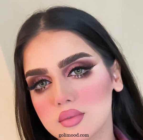 مدل سایه چشم عربی
