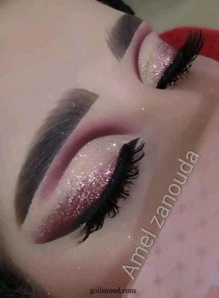 مدل سایه چشم عربی