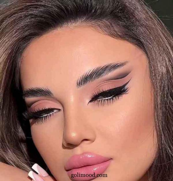 مدل سایه چشم عربی