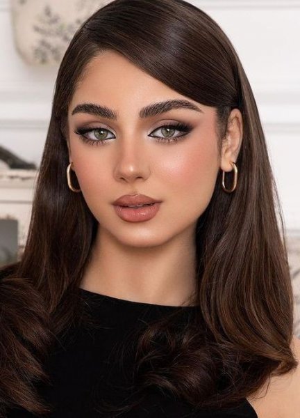 مدل آرایش چشم عربی ساده