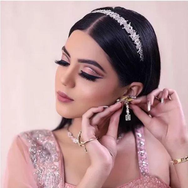 مدل آرایش چشم عربی ساده