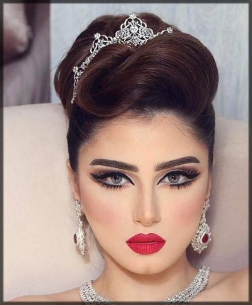 مدل آرایش چشم عربی ساده