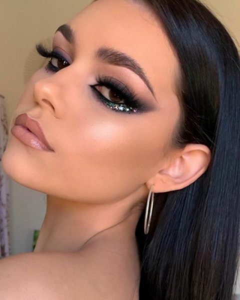 مدل آرایش چشم عربی ساده