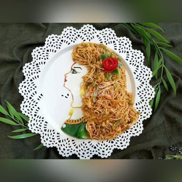  عکس تزیین ماکارونی شکلی جدید