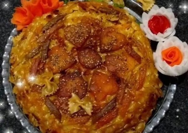  تزیین ماکارونی ساده برای مدرسه