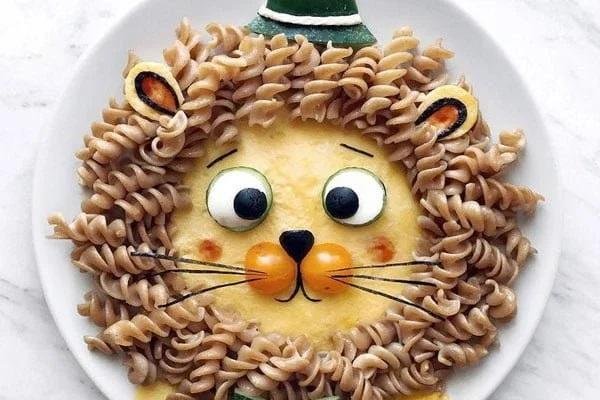  تزیین ماکارونی ساده برای مدرسه