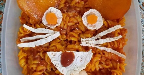  تزیین ماکارونی ساده برای مدرسه