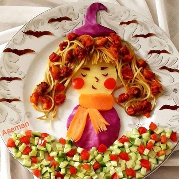  تزیین ماکارونی ساده برای مدرسه