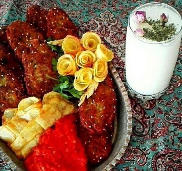  عکس تزیین کتلت و شامی کودکانه