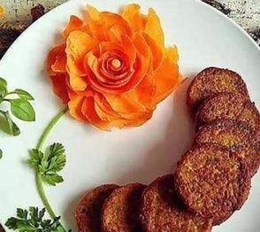  عکس تزیین کتلت و شامی کودکانه