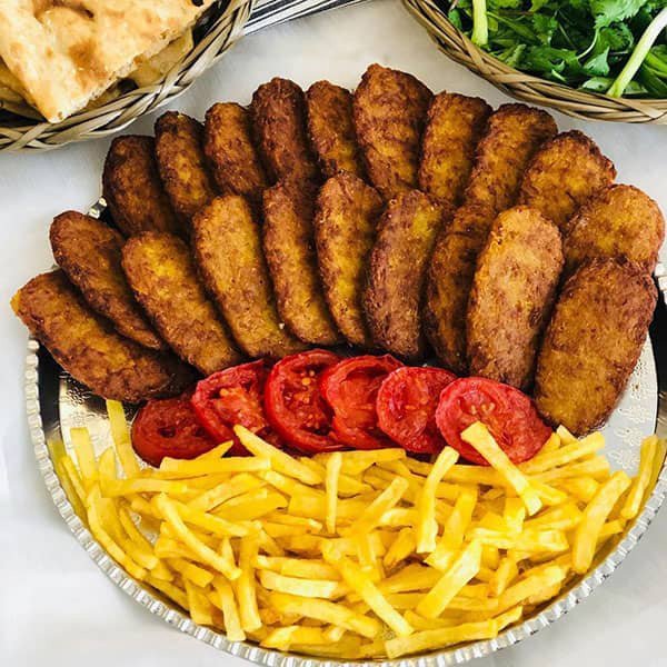  تزیین کباب شامی برای کودکان