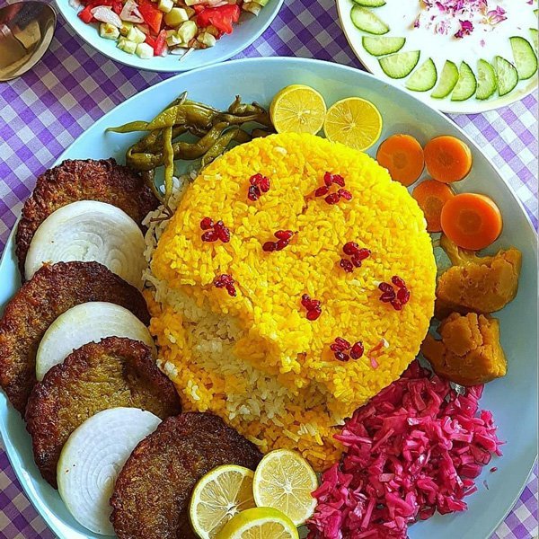  تزیین کباب شامی برای کودکان