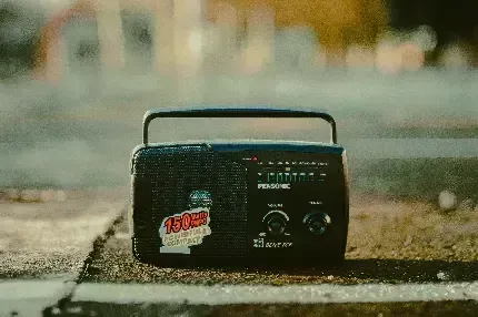  عکس رادیو قدیمی چوبی