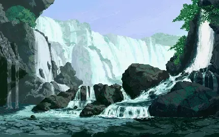  دانلود عکس هنر پیکسلی