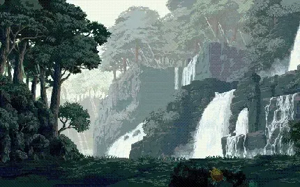  دانلود عکس هنر پیکسلی