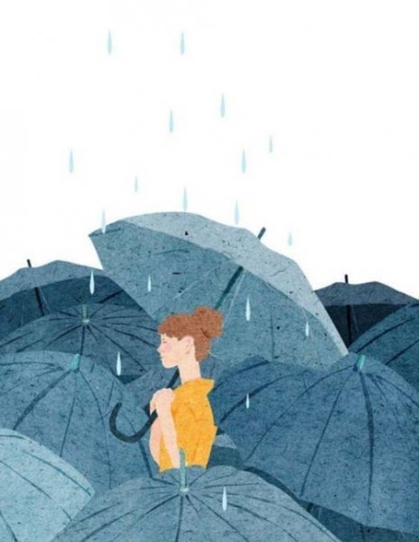 عکس پروفایل دختر تنها و غمگین کنار دریا
