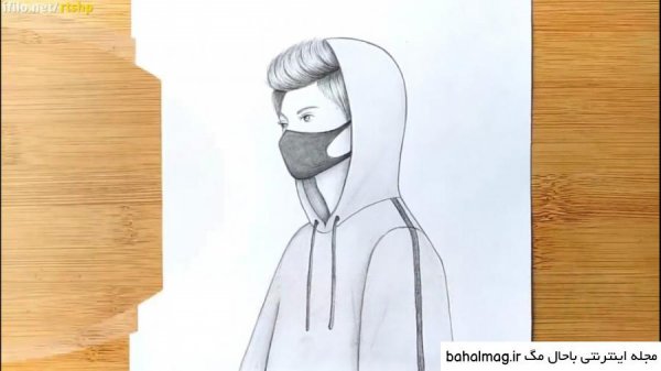 نقاشی پسرانه جدید آسان