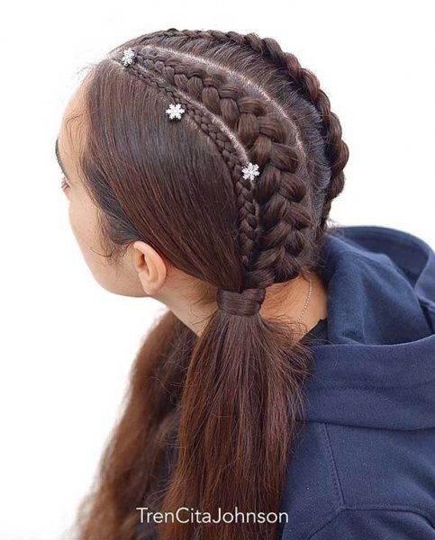 عکس انواع مدل بافت موی دخترانه