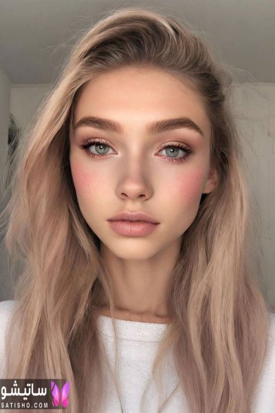  عکس آرایش صورت دخترانه ساده 15 سال