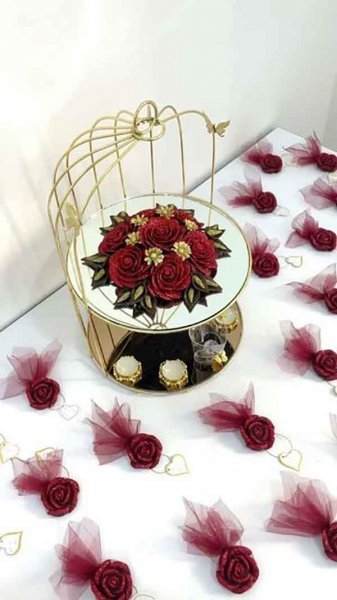  تزیین حنا عروس جدید