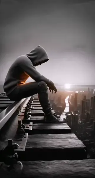  عکس پسرانه با نور کم
