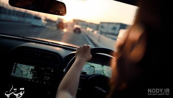 عکس پروفایل دختر با ماشین ایرانی