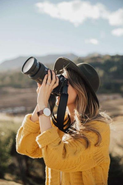 عکس پروفایل دخترونه با دوربین عکاسی جدید