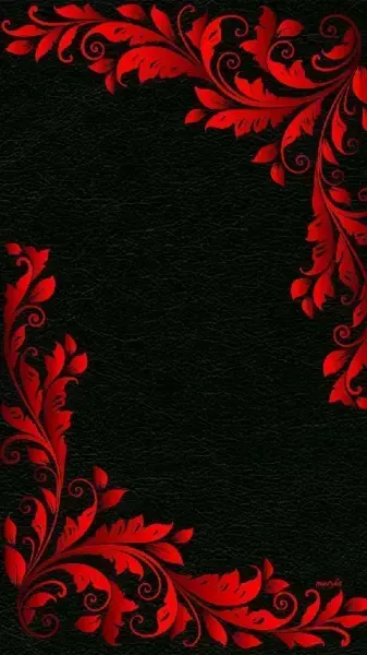 بک گراند مشکی دخترانه