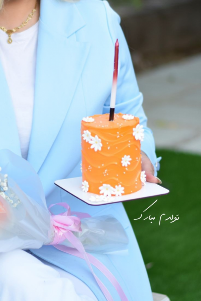 ژست عکس تولد در منزل