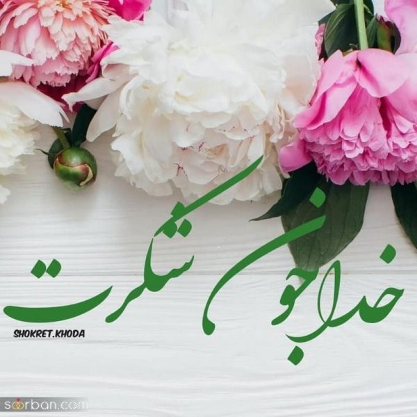  عکس نوشته خدایا شکرت برای پروفایل