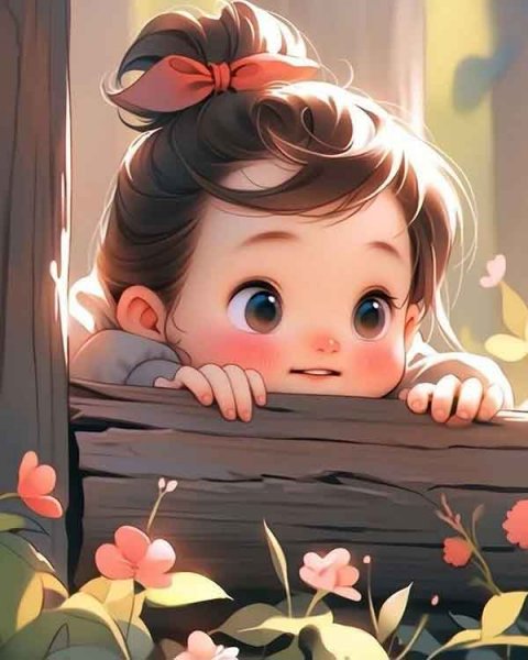  پروفایل دخترانه فانتزی کارتونی