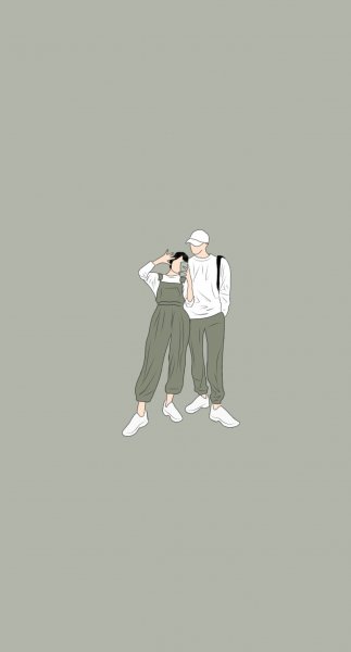 عکس عاشقانه مینیمال