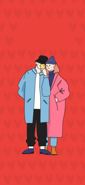 عکس عاشقانه مینیمال