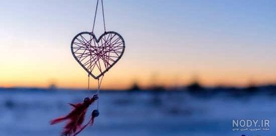 عکس عاشقانه هنری ساده