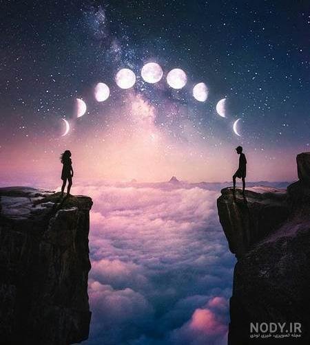 عکس عاشقانه هنری ساده
