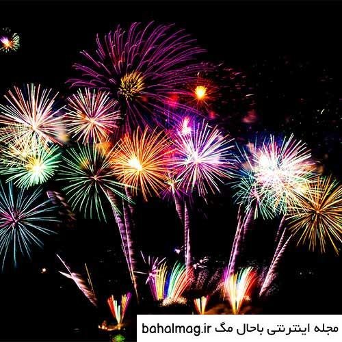  عکس آتش زیبا