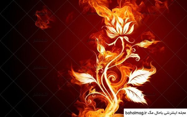  عکس آتش زیبا