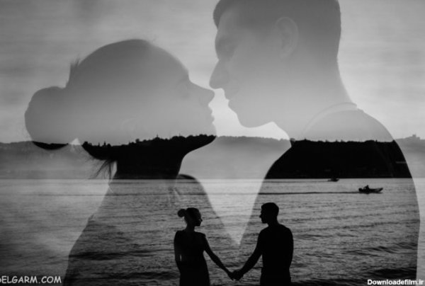 عکس عاشقانه غمگین دونفره