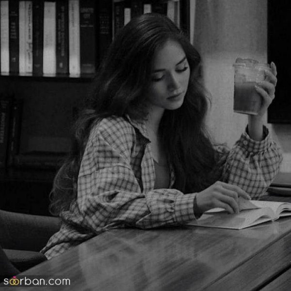  عکس پروفایل دخترونه بدون متن سیاه سفید