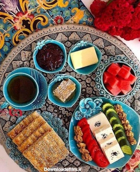  عکس صبحانه ساده برای استوری