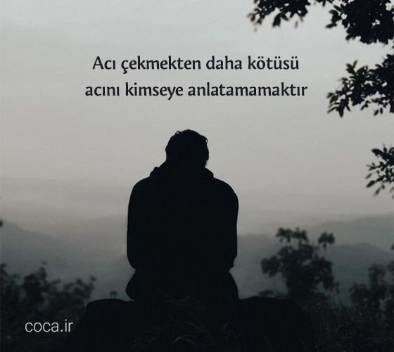 عکس نوشته ترکیه ای با معنی برای پروفایل