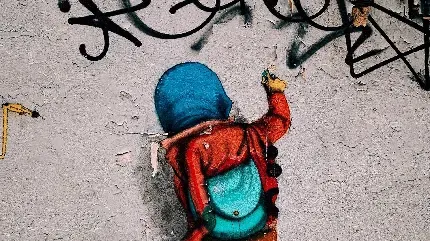  عکس نقاشی دیواری خیابانی