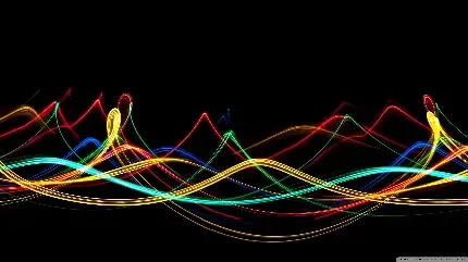  پس زمینه نئونی متحرک